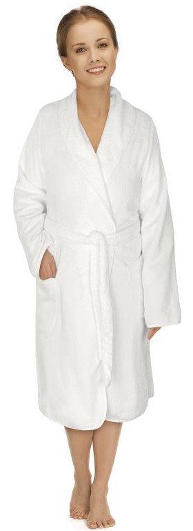 Veratex Froté župan dámský bílý L ( 100% bavlna, 330 g/m2 ) L