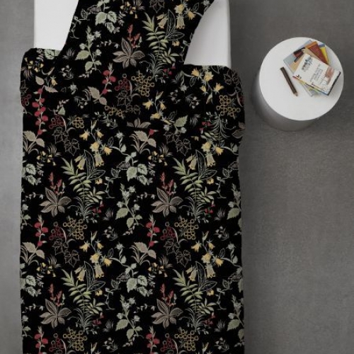 Bavlněné povlečení Žluté zvonečky - 140x200 + 70x90 cm