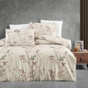 Bavlněné povlečení Halúzky 70x90, 140x200 cm