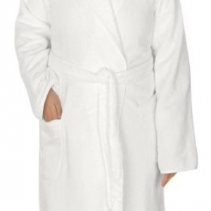 Froté župan dámský bílý XL ( 100% bavlna, 330 g/m2 )