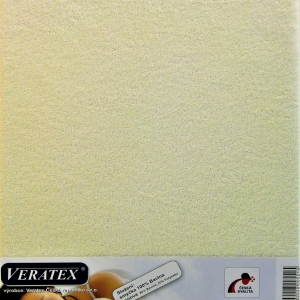 Froté prostěradlo 160x200/16 cm (č. 2-smetanová)