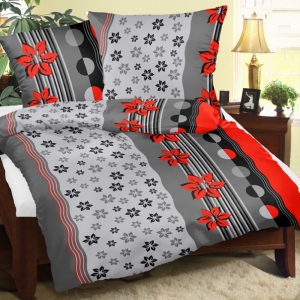 Krepové povlečení 70x90 - 140x200 cm (R3045)