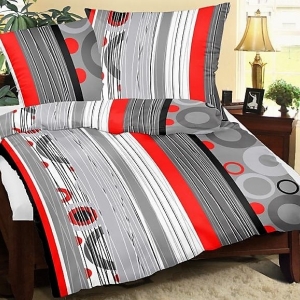 Krepové povlečení 70x90 - 140x200 cm (R3873)