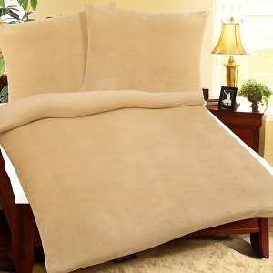 Povlečení  Mikrovlákno 70x90-140x200 cm béžové