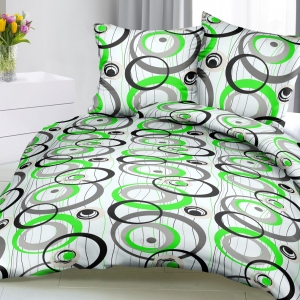 Krepové povlečení 70x90 - 140x200 cm R4282