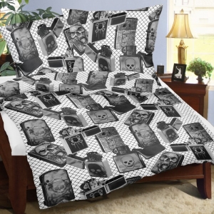 Krepové povlečení 70x90 - 140x200 cm R3311