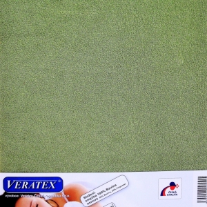 Froté prostěradlo na masážní lůžko 60x190 lehátko (č.12-stř.zelená)