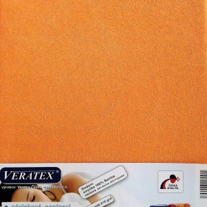Froté prostěradlo na masážní lůžko 60x190 lehátko (č.14 broskvová)